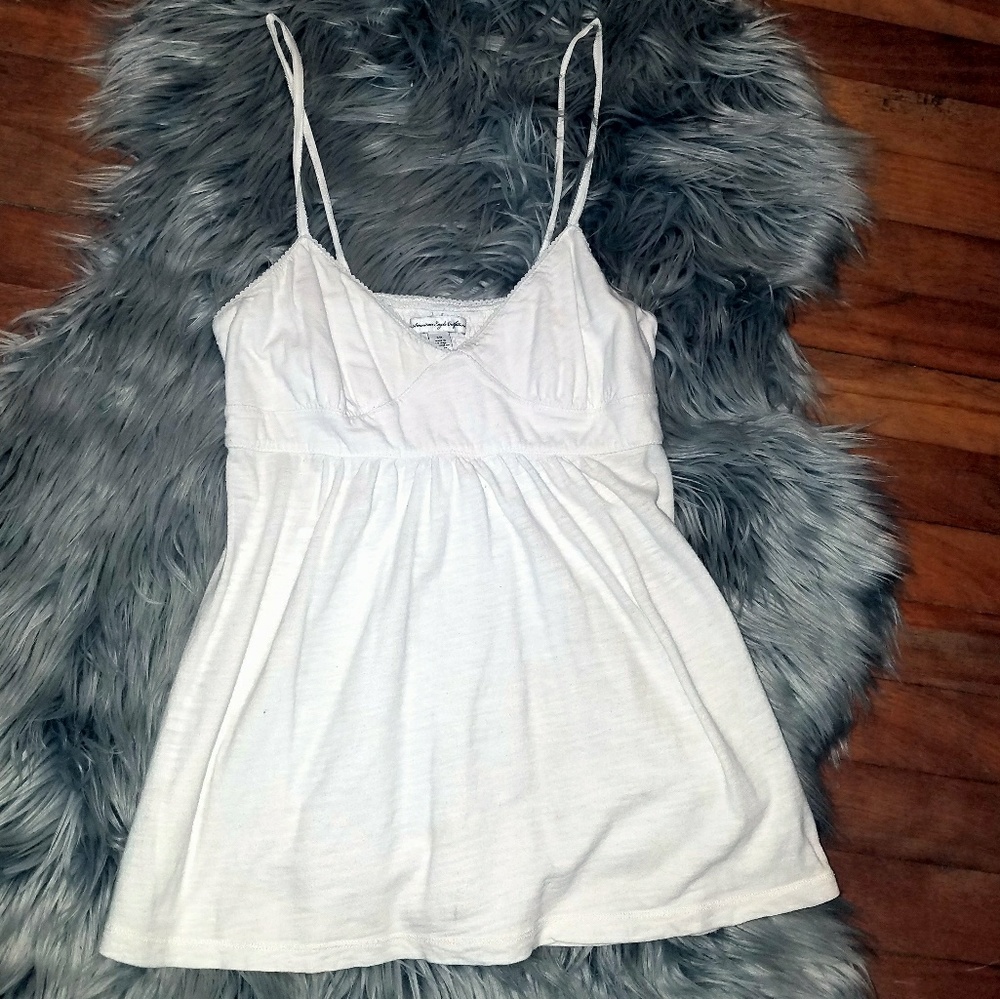 White American Eagle tank top